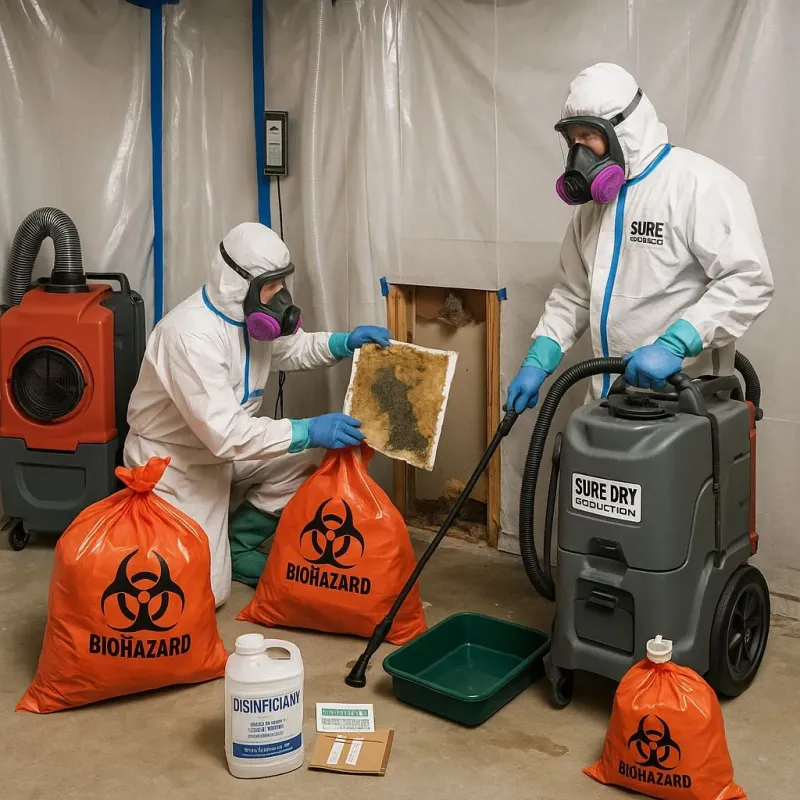 Contaminated Water Handling Protocols process in Commerce, OK