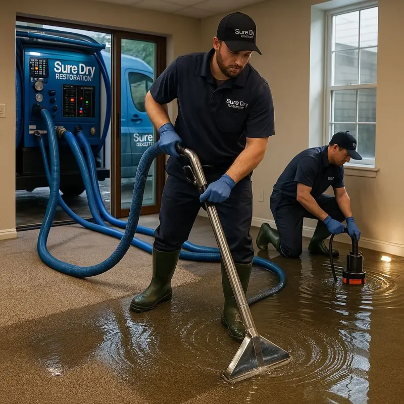 Water Extraction and Removal process in Commerce, OK